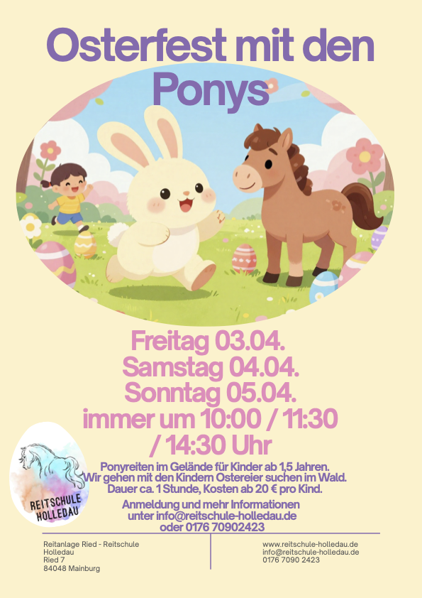 Osterponyreiten