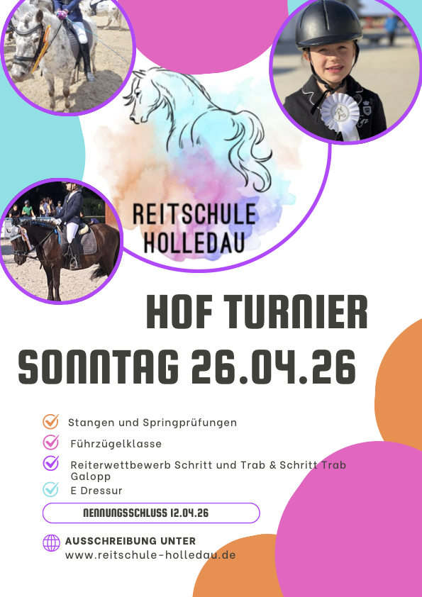 Hofturnier 2026 Reitschule Holledau