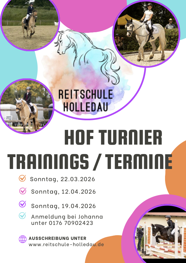 Trainingstermine Turnier